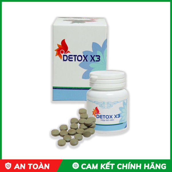 Detox X3 Giảm Cân, Giảm Mỡ Bụng Cực Nhanh