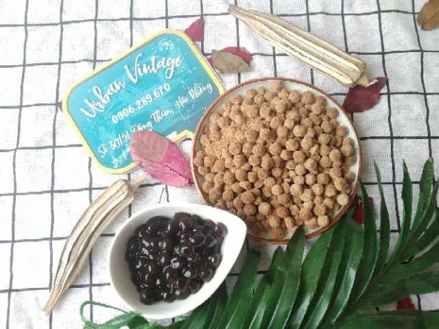 Trân châu đen Wings Đài Loan - Tapioca Pearl 200g