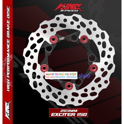 đĩa thắng king drag xe sonic exciter 150