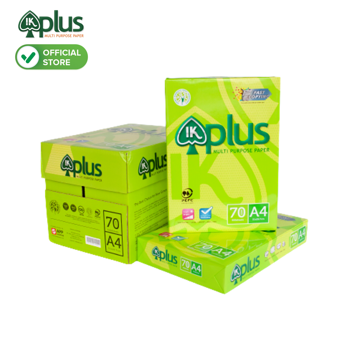 Combo 2 Thùng Giấy A4 IK Plus 70gsm