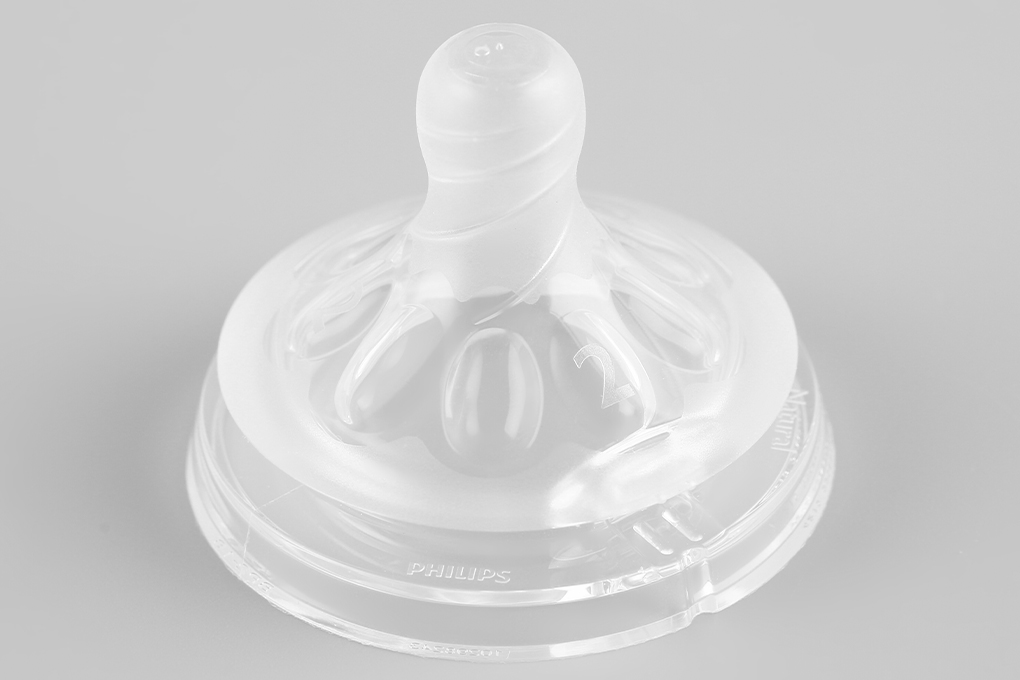 Núm ti silicone Philips Avent Natural cho bé