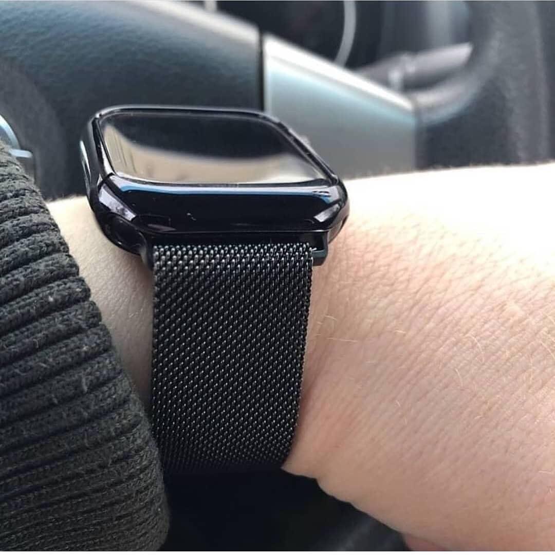 Dây Milanese Loop Đồng Hồ Apple Watch Black (không kèm mặt đồng hồ)