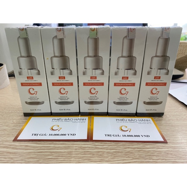 Serum tế bào gốc C7 Hàn Quốc