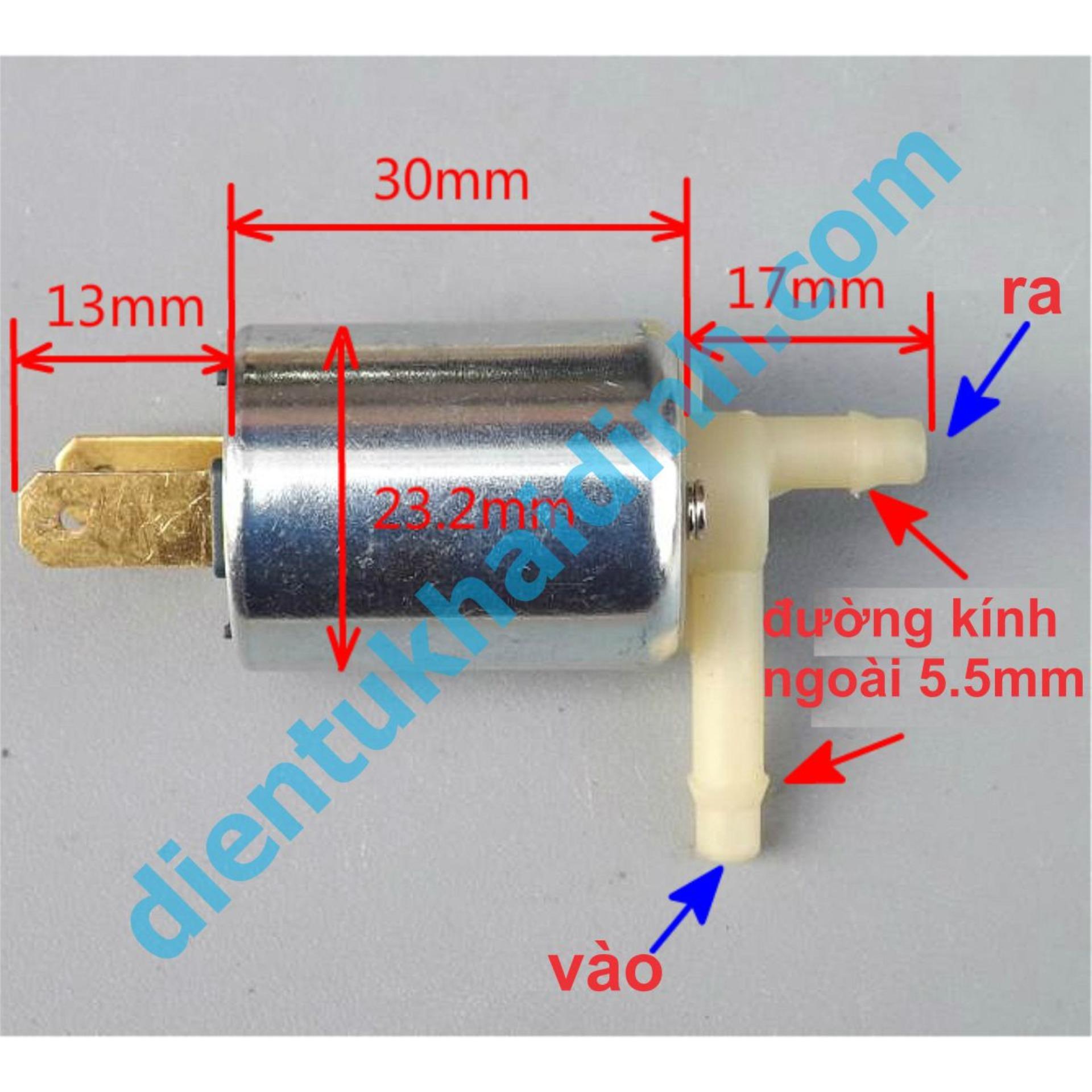 van điện nước DC12V 1 IN, 1 OUT kde2973