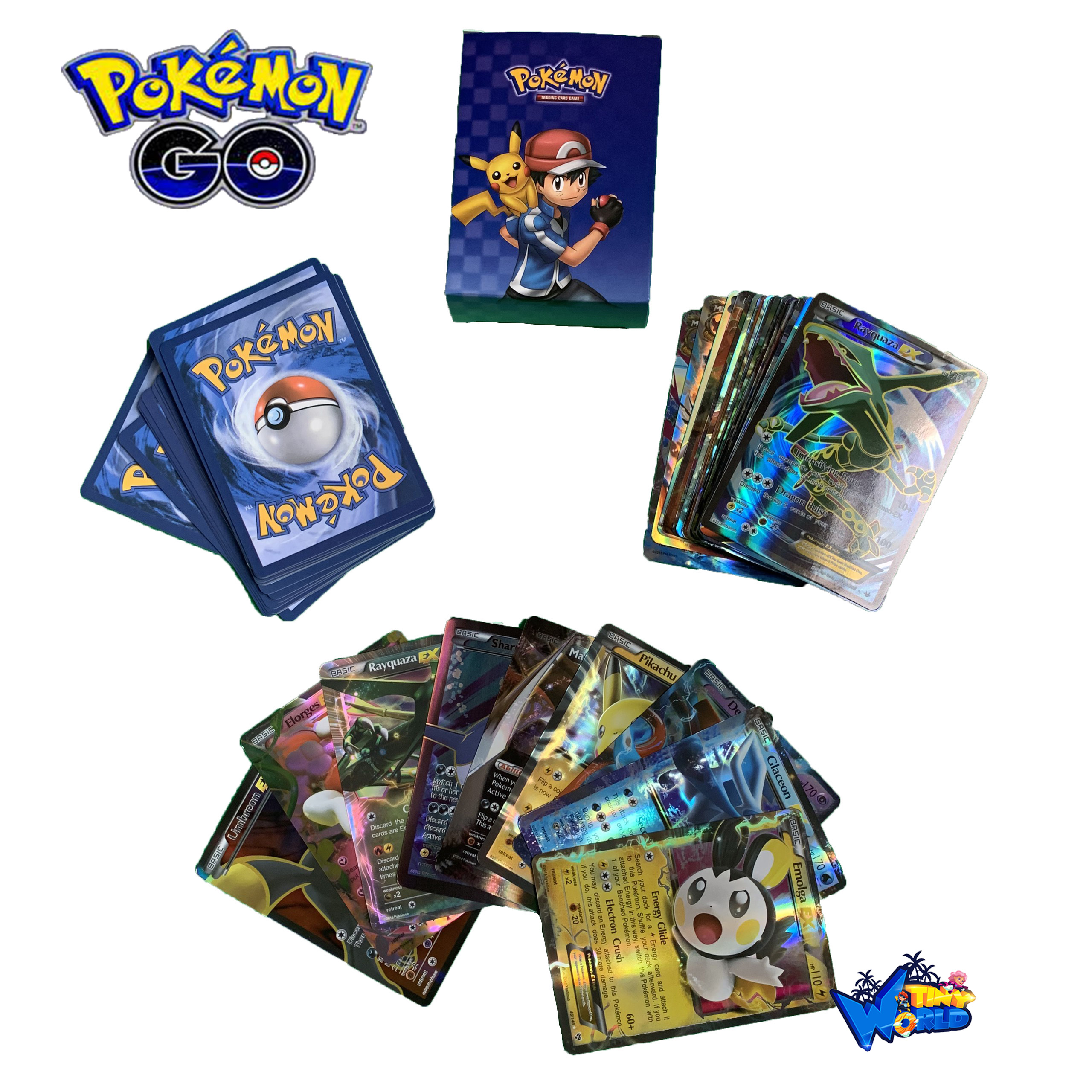 [Hoàn tiền 10%][Hoàn tiền 6%]Bộ Thẻ Bài Pokemon 60 Thẻ (60Mega) Chơi Đối Kháng New Đẹp