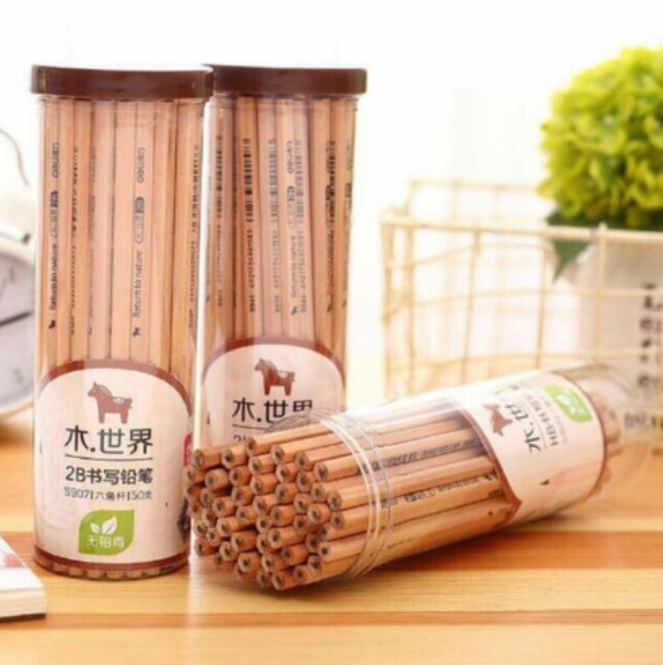 HỘP 50 CÂY BÚT CHÌ GỖ HB