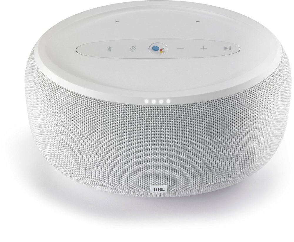 [HCM]Loa thông minh  JBL LINK 300 (Trắng) Hỗ trợ Google Assistant (Trung tâm điều khiền nhà thông minh)