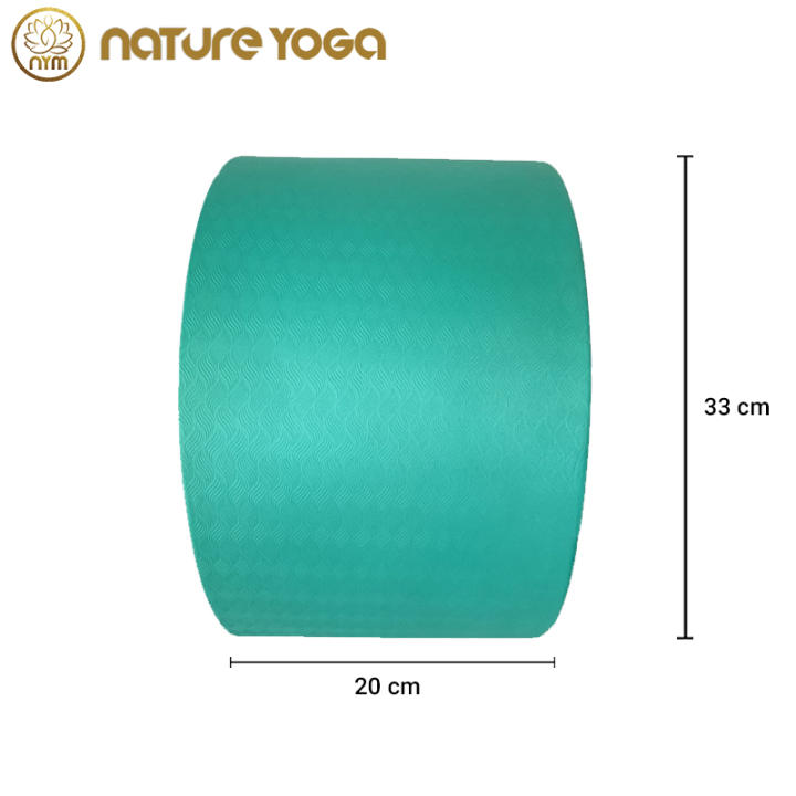 Vòng tập yoga Bản 20cm Đệm Dày TPE 8mm khung Vòng chắc chắn Chịu Lực cao – Thiên nhiên >>> top1shop >>> lazada.vn