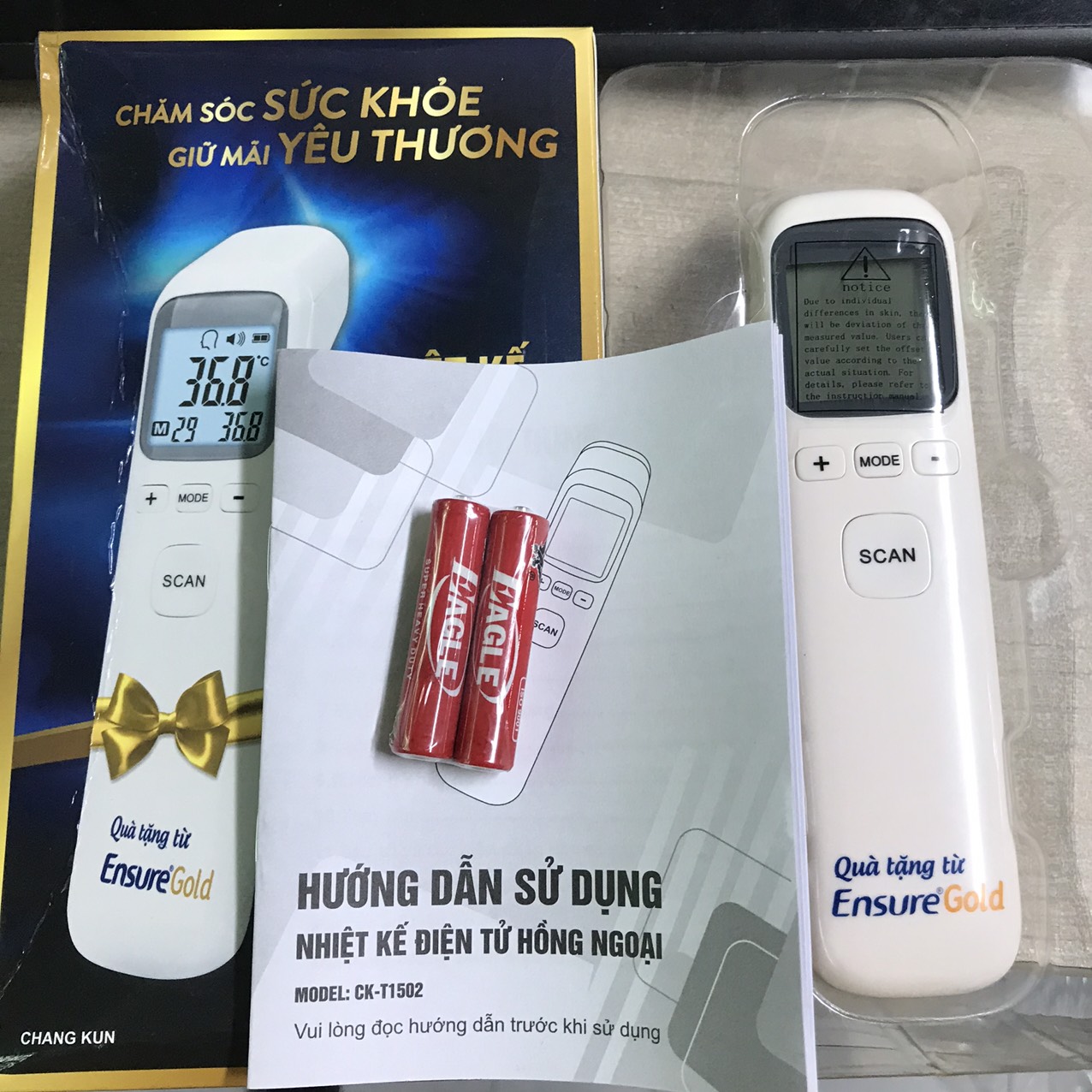 Nhiệt kế hồng điện tử hồng ngoại