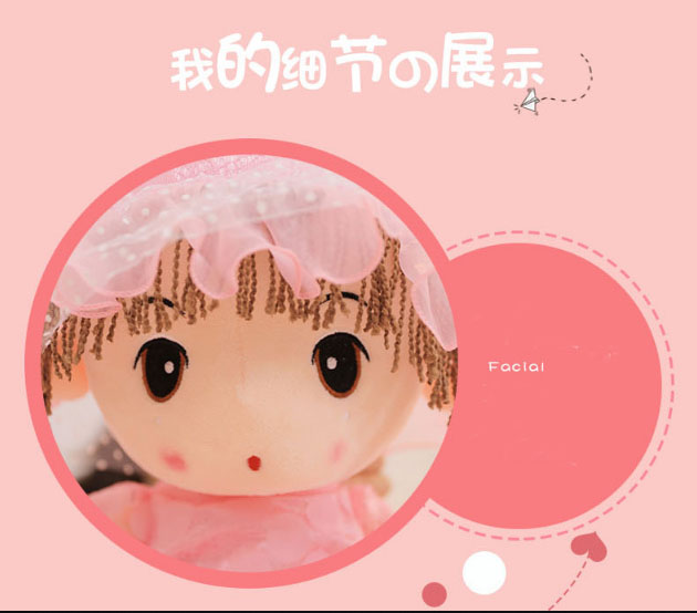 Búp bê cô gái cao cấp Đỏ