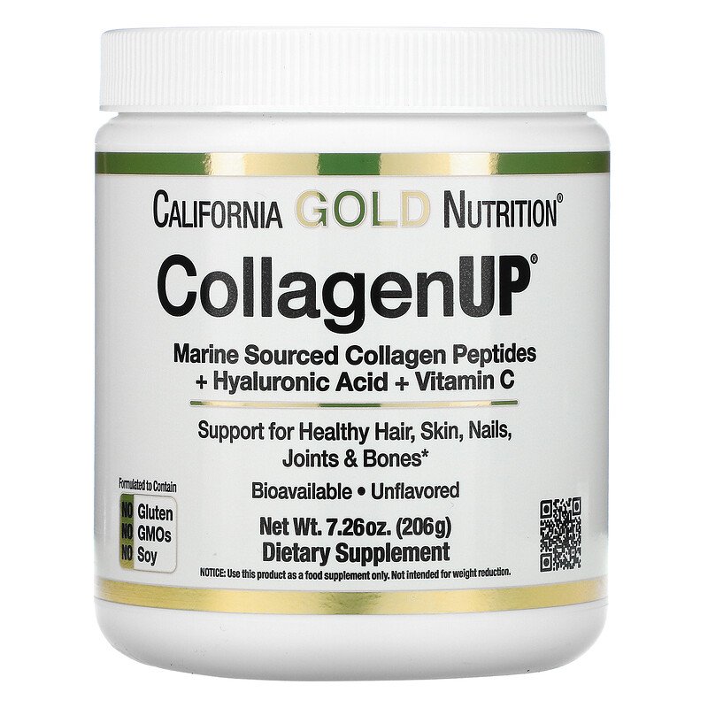 California Gold Nutrition, CollagenUP, Unflavored, 7.26 oz 206 g - iHerb