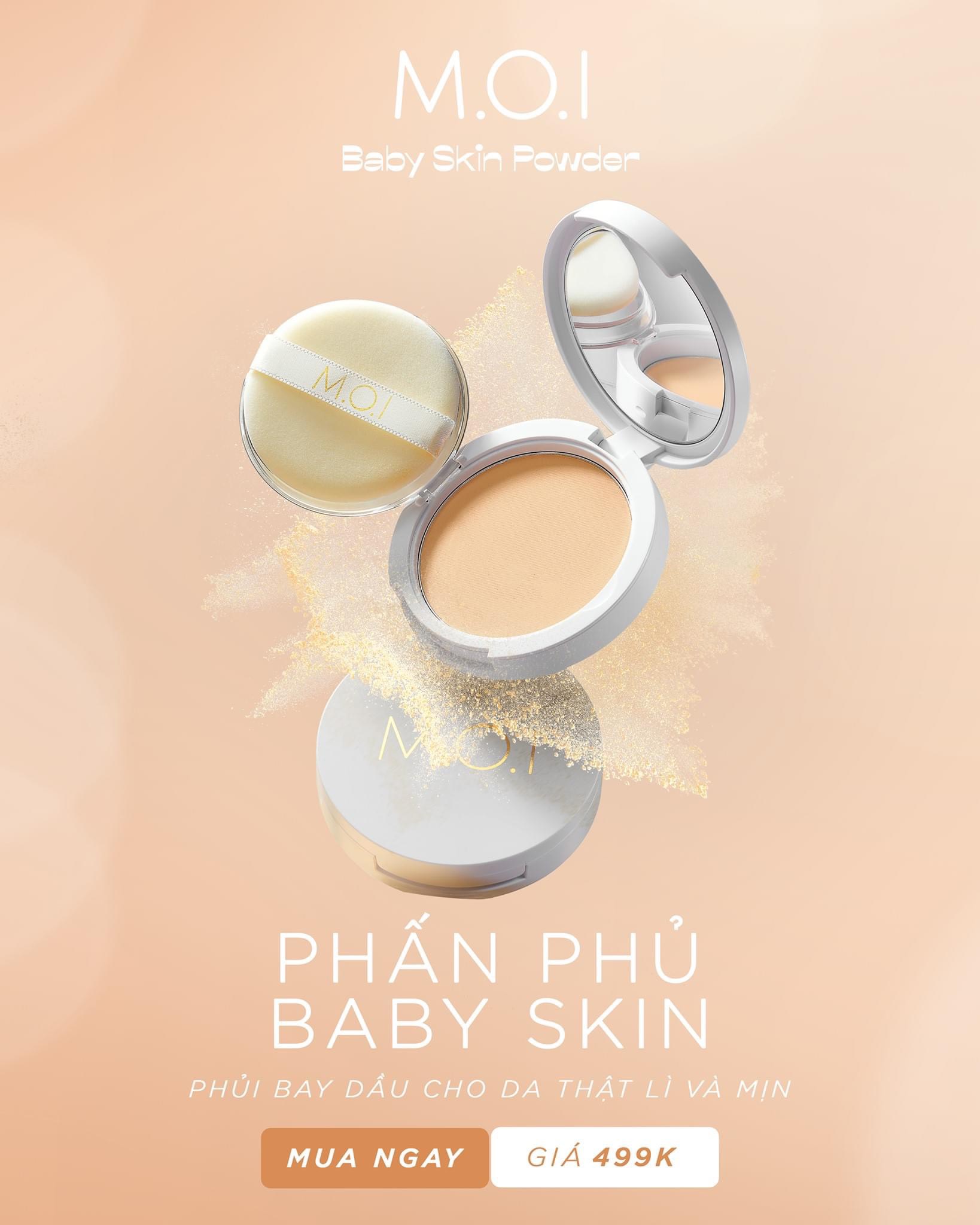 Phấn phủ kiềm dầu - Hồ Ngọc Hà - MOIcosmetics