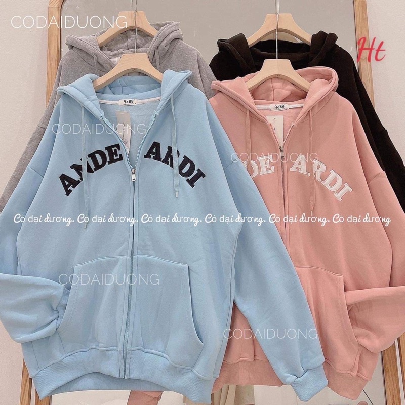 Áo khoác nỉ cotton ande h26
