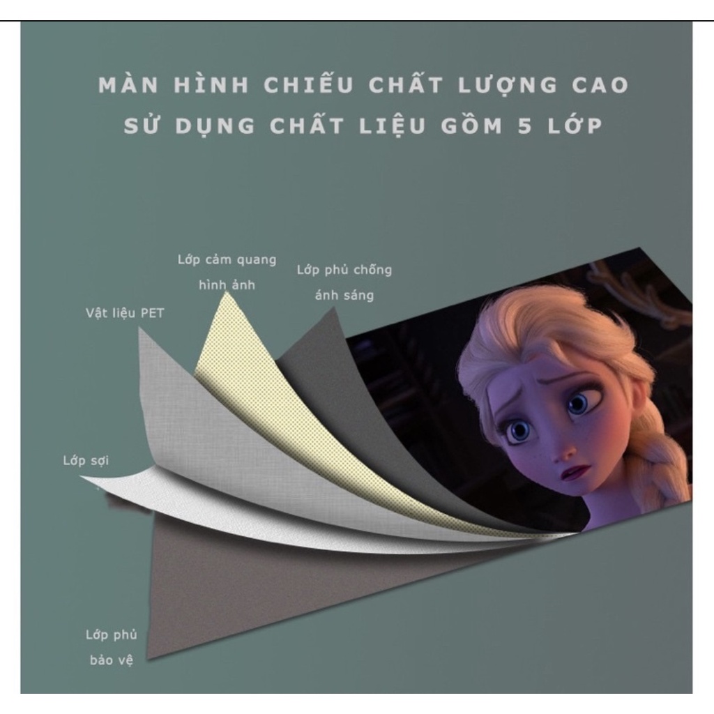 Màn Chiếu Tương Phản Cao Hỗ Trợ Máy Chiếu chất lượng