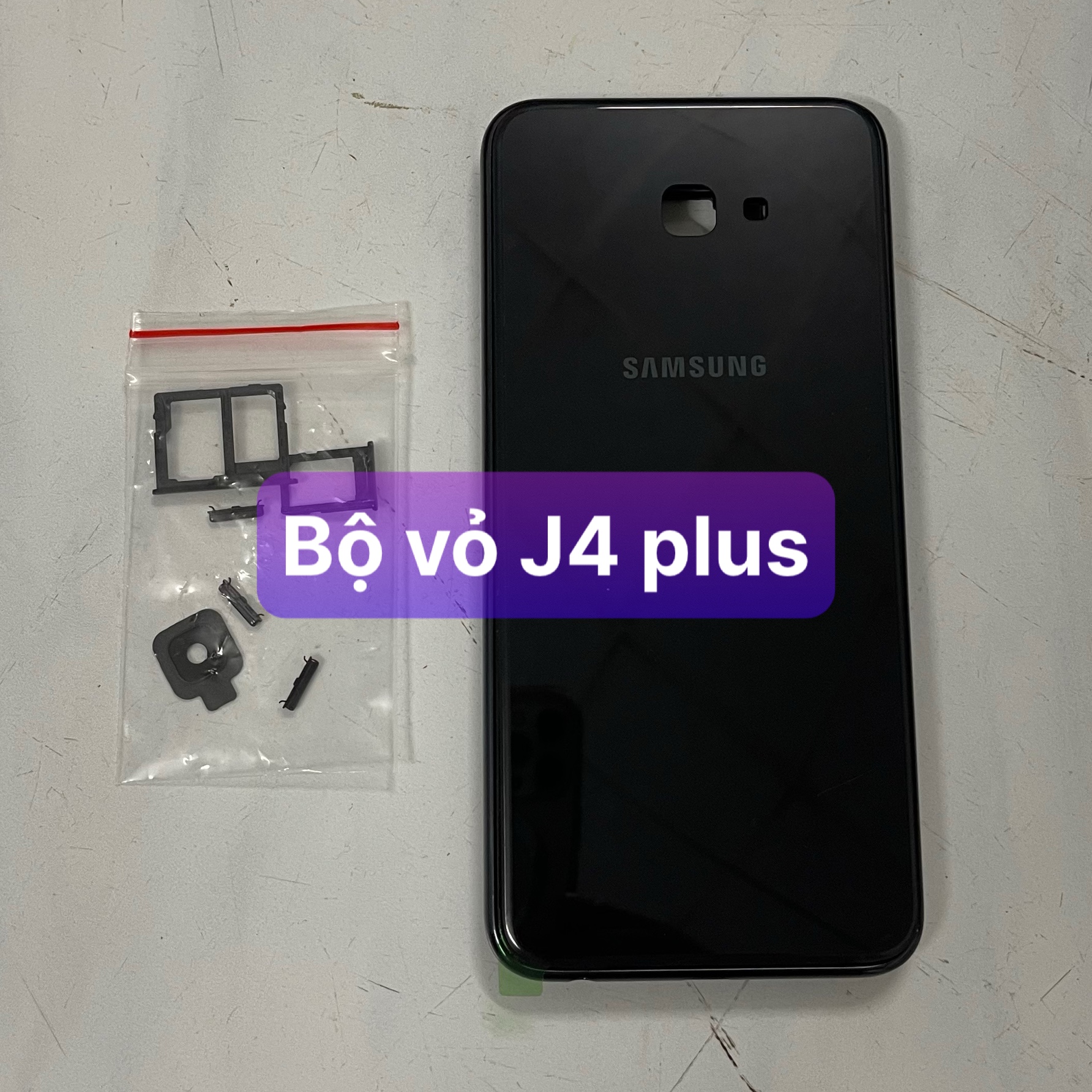 bộ xương vỏ samsung J4 plus (zin)