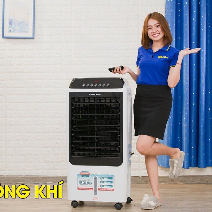 Sunhouse shd7727 portable air conditioner fan 99% display ion purifier room temperature sensor automatic shutdown pump-12 months warranty