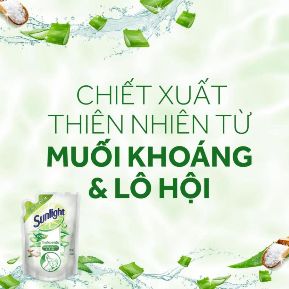 Nước Rửa Chén Bát Thiên Nhiên Sunlight (2.1Kg/3.4Kg)