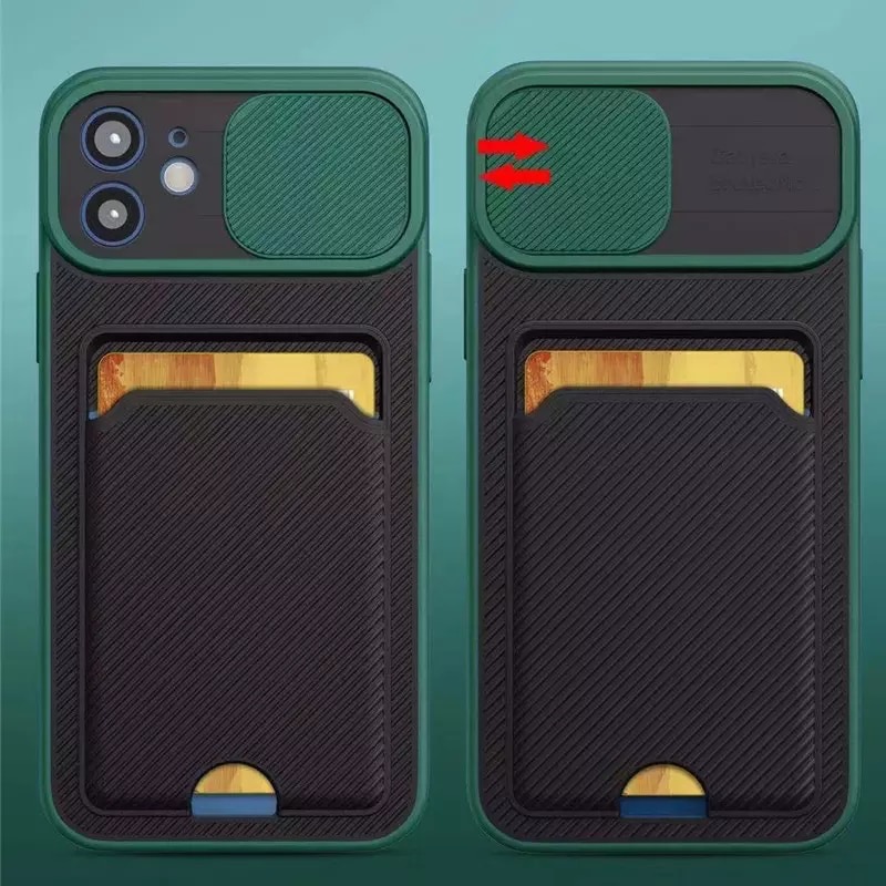 [Clover 2020] Ốp lưng iPhone 13 Pro Max , 13 Pro, 13 mặt lưng có khe đựng thẻ