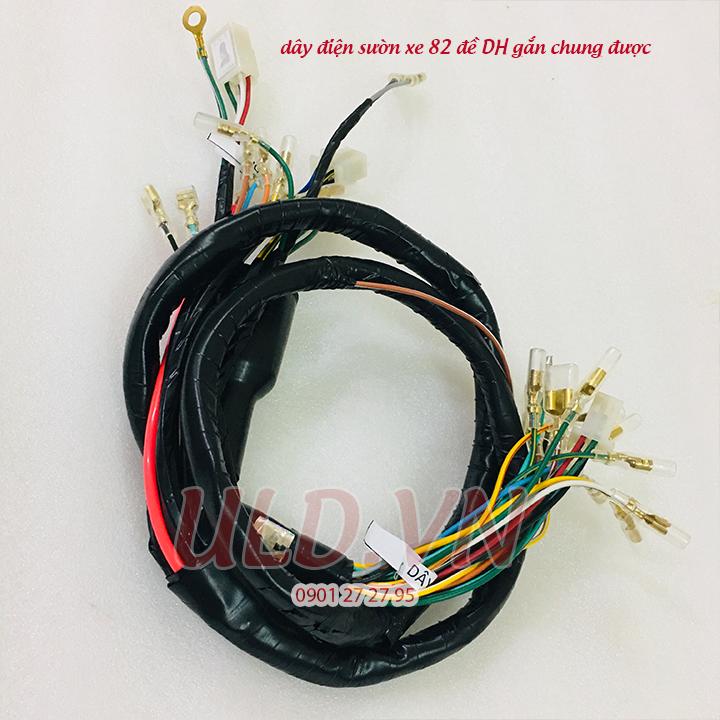 Dây điện sườn xe 82 đề DH xài chung