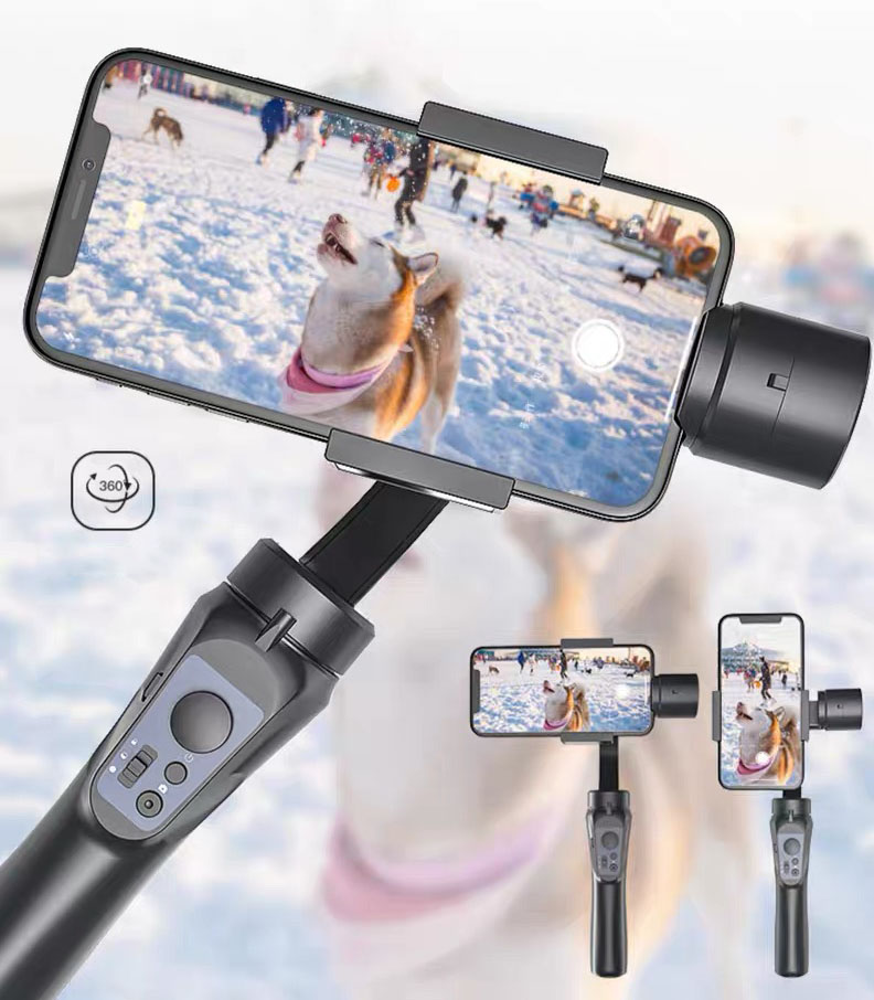 [HÀNG NHẬP KHẨU] Mua Ngay Tay Cầm Chống Rung 3 Trục Dành Cho Máy Ảnh, Điện Thoại .Thiết Bị Chống Rung Chuyên Nghiệp, Thiết Bị Quay Phim. Gimbal chống rung cho điện thoại thông minh sử dụng hệ điều hành Android và IOS 3 trục xoay 360° nhào lộn tùy thích tr