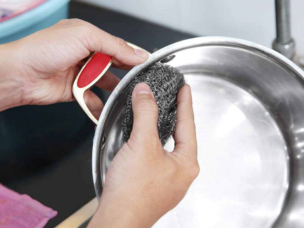 Combo 3 Cước Nén Rửa , Cước kẽm chùi nồi