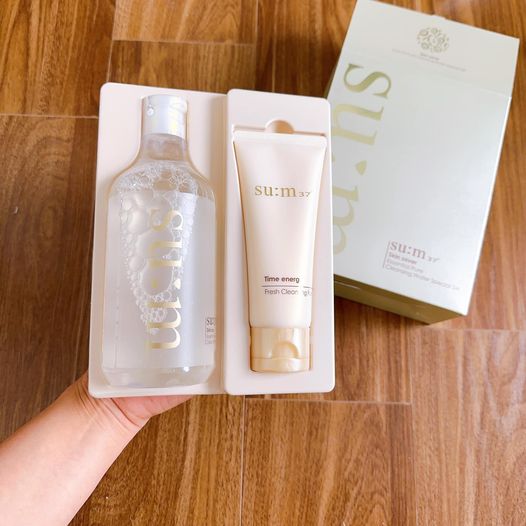 ( TẶNG SRM 100ML) Set tẩy trang SUM 400 ML