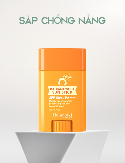 Hanayuki Sáp chống nắng thanh lăn 22g