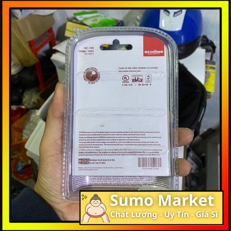 KHOÁ SỐ ĐỒNG THAU SC109 [CHÍNH HÃNG SCHONE - CÔNG NGHỆ ĐỨC]