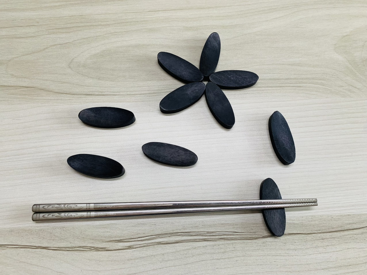 set 10 Gác đũa bằng gỗ cổ điển