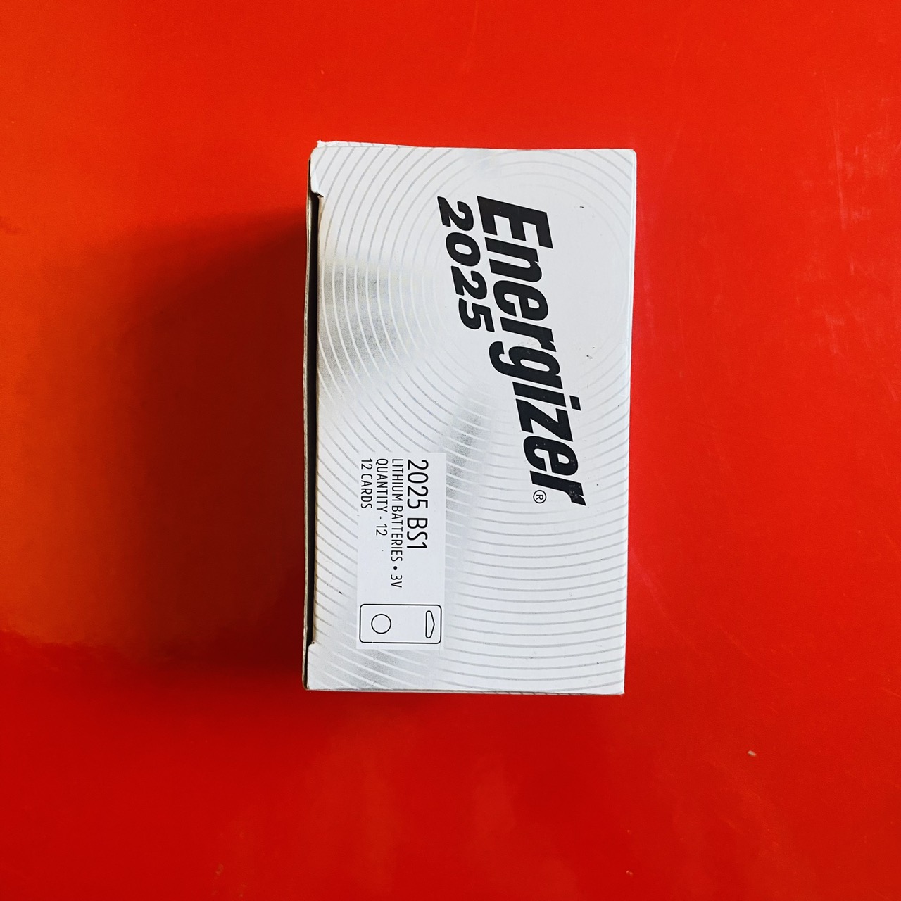 Pin 3V Lithium CR2025 Energizer vỉ 1 viên