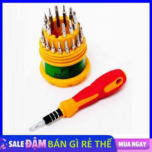 [Tp.HCM] Bộ Tô Vít Đa Năng 31 Đầu - Hộp Tròn