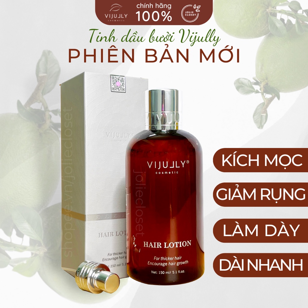 Tinh Dầu Bưởi Vijully Kích Thích Mọc Tóc Chai 150ml