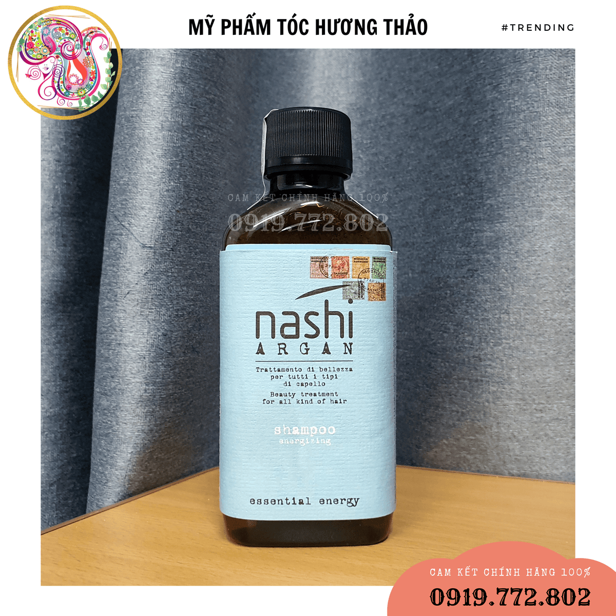 Nashi Argan ingrown anti-hair loss and growth support shampoo 200ml