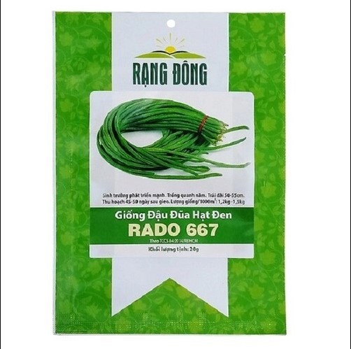Đậu Đũa Cao Sản Hạt Đen Rado 667 (20g)