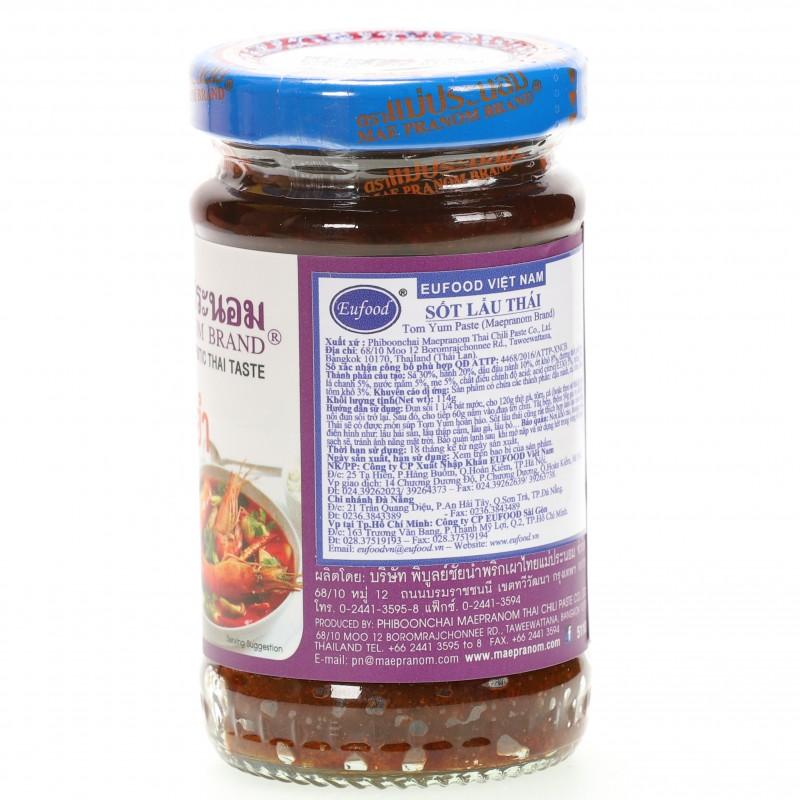 [HCM]Sốt lẩu Thái Tom Yum Paste Mae Pranom 114g
