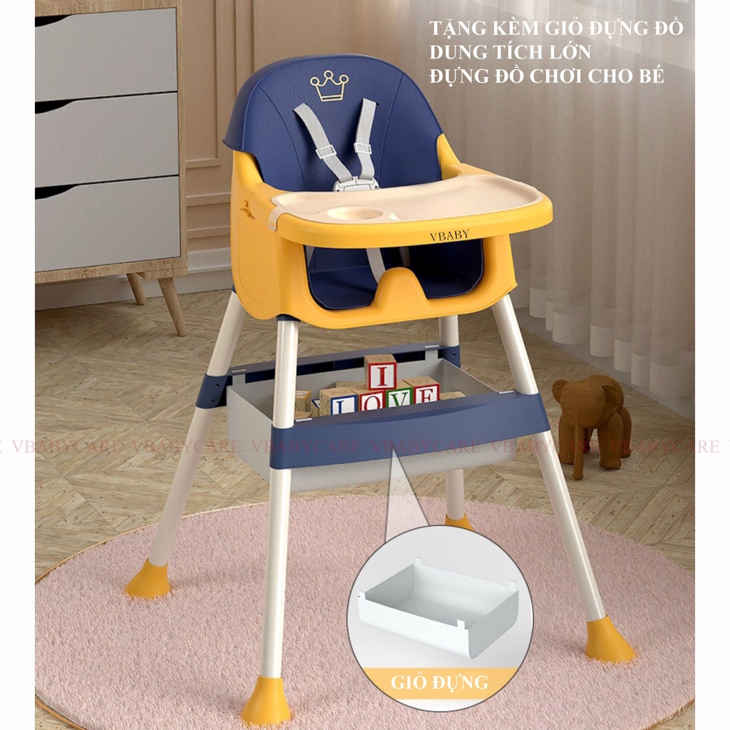 Ghế ăn dặm V-Baby 808 ( 8936 )