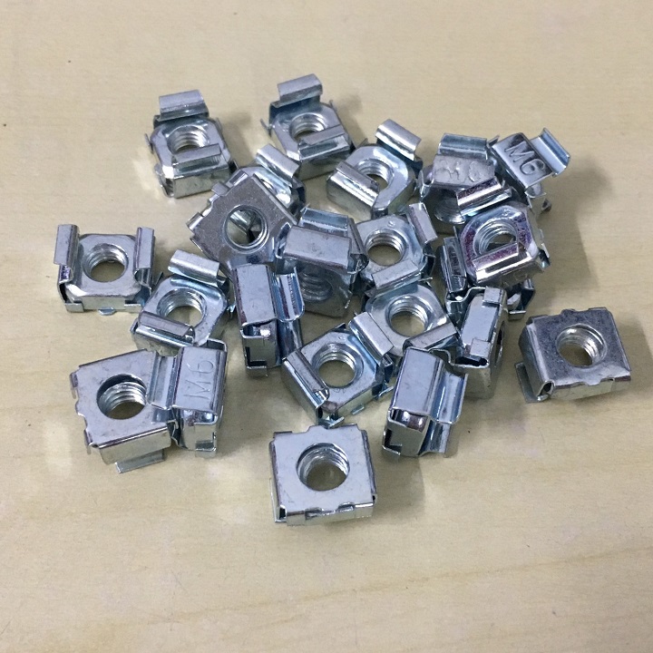 10 con - M6 Đai ốc Cài, Ecu cài, Tán cài