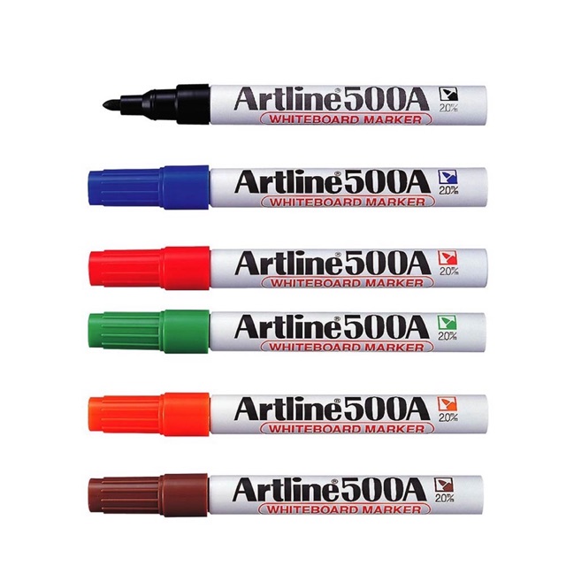 Bút lông bảng Artline EK-500A nét 2mm White Board Marker Nhật Bản