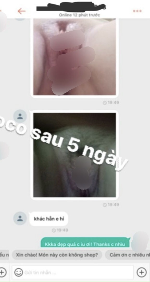 Pink CoCo làm hồng em bé, nhũ hoa .
