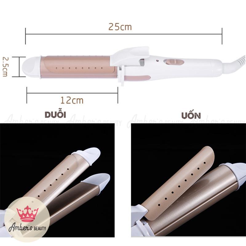 Máy Uốn - Duỗi Tóc 2 In 1 NOVA NHC-809CRN L1740
