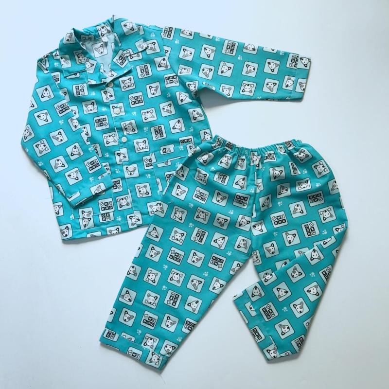 Nơi bán Pijama cho bé kate thái hình Cún nhỏ 10-40kg