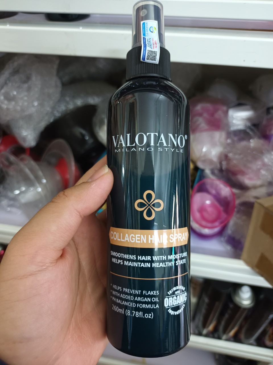 XỊT DƯỠNG TÓC COLLAGEN VALOTANO 260ML