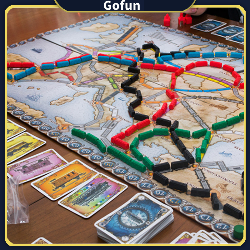 Ticket to Ride Deck Board Game EU Edition Party Friend Game