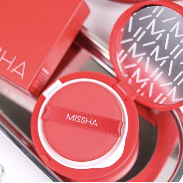 PHẤN NƯỚC MISSHA VELVET FINISH CUSHION VỎ ĐỎ