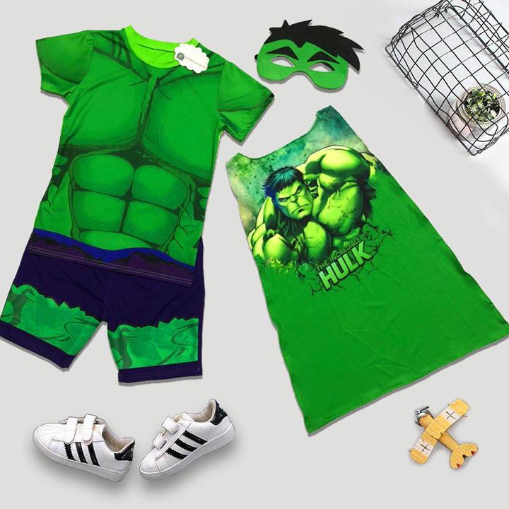 [HCM]Bộ lửng 3D hulk cơ bắp bé trai LV3