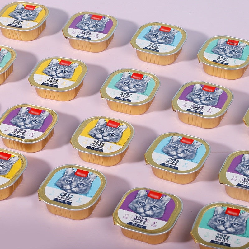 Pate Wanpy Premium Mousse Cho Mèo Hộp 40G