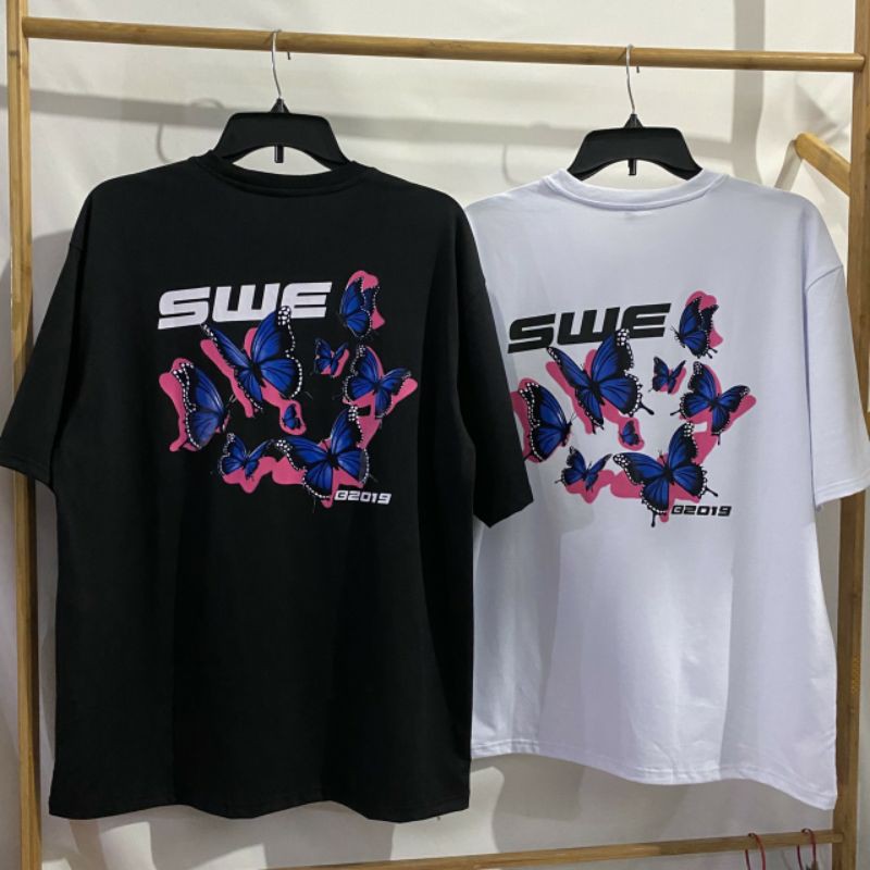 [HCM]Áo thun Unisex S.W.E hình bướm