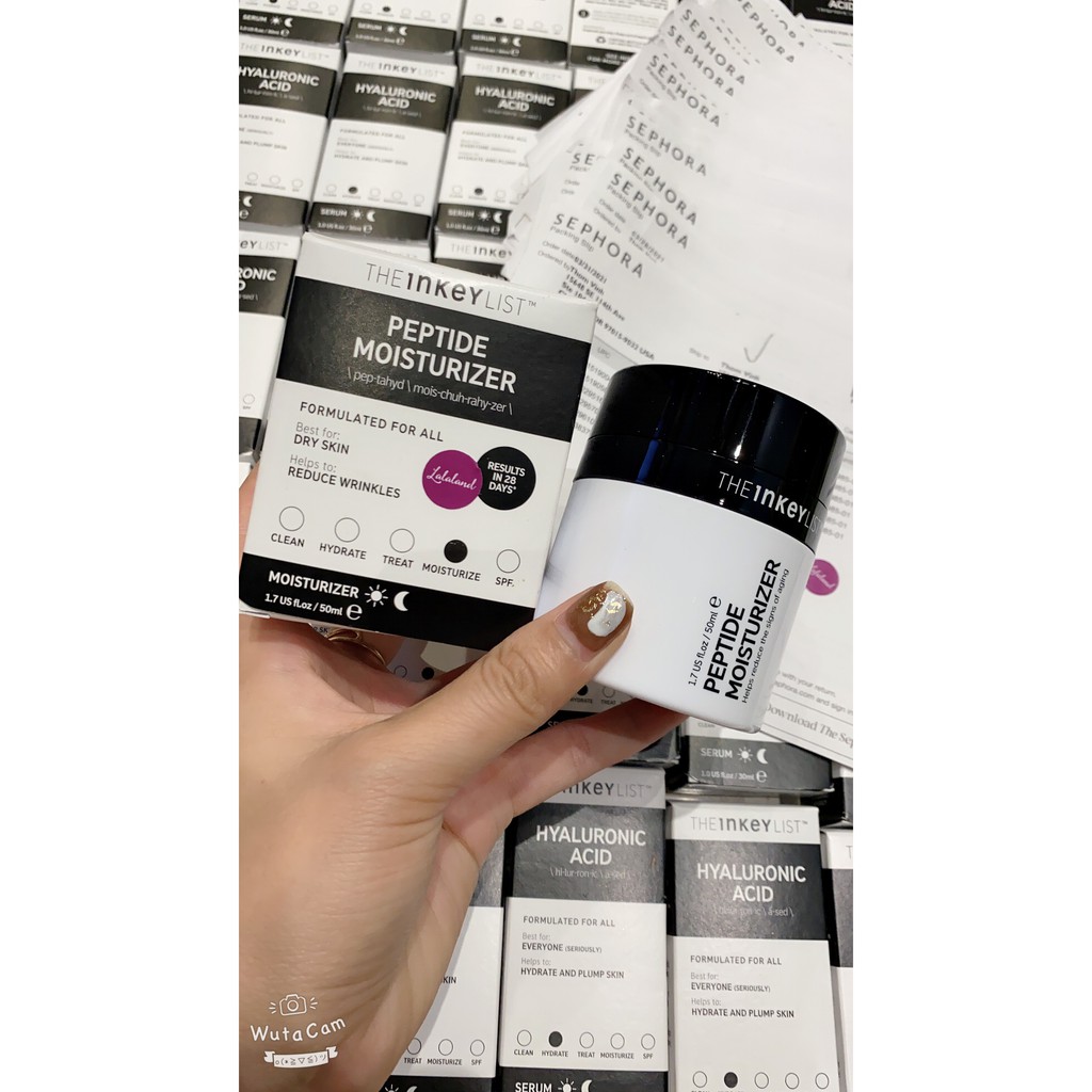 Kem dưỡng ẩm The INKEY LIST Peptide Moisturizer 50ml
