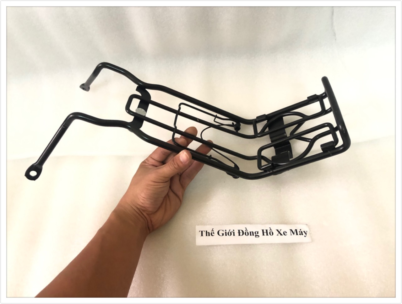 baga giữa inox đen wave blade