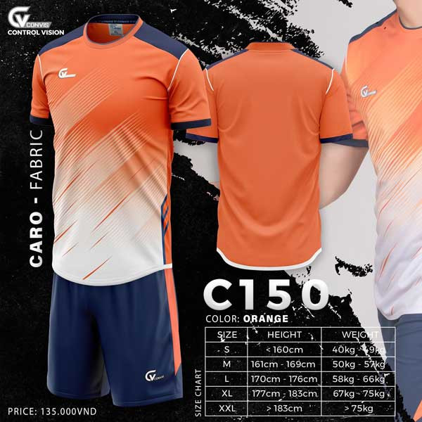 Bộ Quần Áo Thể Thao Bóng Đá Riki CV C150 Cao Cấp, Sản Phẩm Mới Nhất 2022
